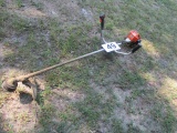 STIHL FS-85 PRO GAS TRIMMER-'RAN WHEN PARKED' SEVERAL YEARS AGO-WILL MOST LIKELY NEED CARB WORK ETC.