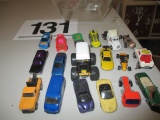 LOT- ASST. MAESTRO & HPT WHEEL VEHICLES-APPROX. 18 INCLUDES FIREBALL CANDY CONTAINER