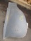 FORD 1932 DRIVERS SIDE FRONT FENDER METAL FINISHED/PRIMER-SMALL CRACK IN FINISH/REPAIR   LATCH AREA