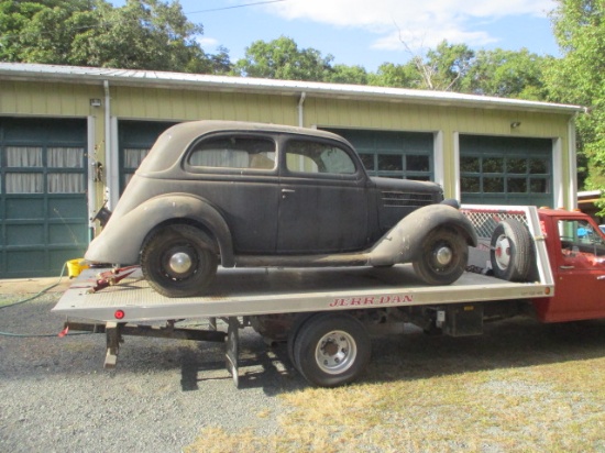 1936 FORD TUDOR.2 DR. SLANTBACK SEDAN