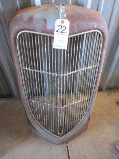 TRUCK GRILLE SHELL-1936