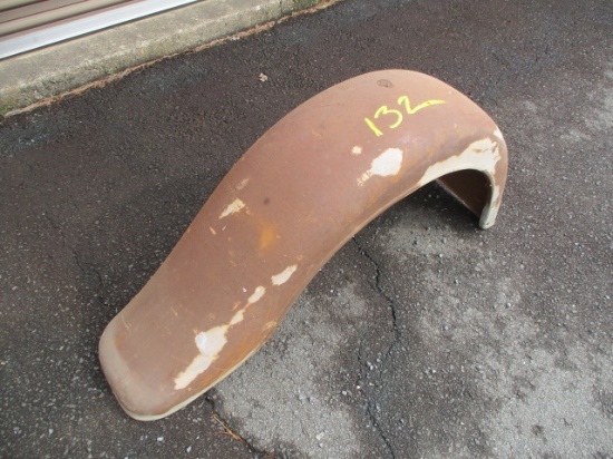 FORD PICKUP-1935-37 REAR PASSENBER PICKUP FENDER-SOME PRIOR BODY WORK EVIDENT-BONDO & RUST