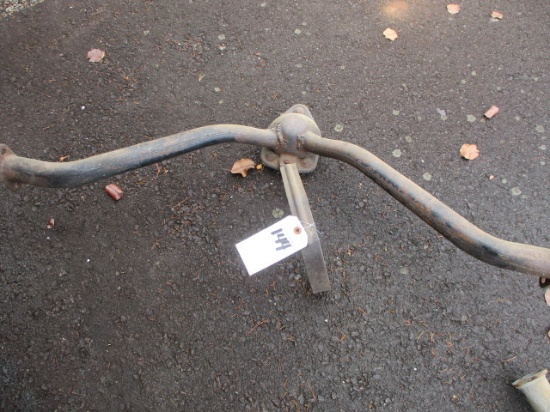 1932 REAR TIRE MOUNT WITH LOCK BRACKET-REWELDED JOINT