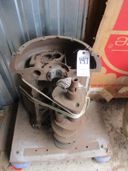 21 STUD  BLOCK AND CRANKSHAFT-NO SHIPPING