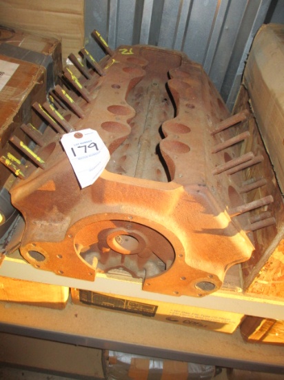 1932 21 STUD BLOCK-APPEARS TO HAVE BEEN 'COOKED'  'YEARS AGO AND PLACED IN STORAGE-NO SHIP