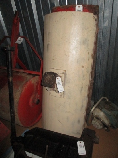 GRAVELY FRONT BLADE-PAINTED WHITE-NO SHIP