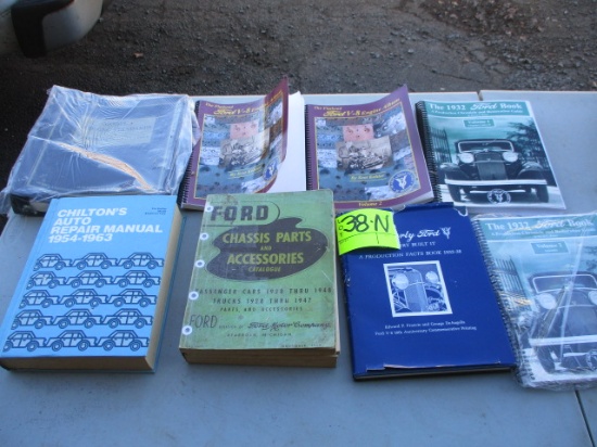 LOT-ASST RESTORATION GUIDES AND ENGINE IDENTIFICATION GUIDES