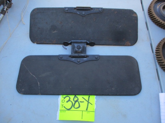 PAIR-1932 VISORS AND BRACKETS