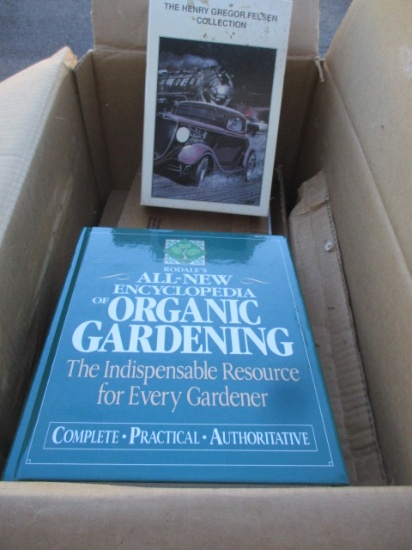LOT-BOOKS-HOT RODS/GARDENING/HEALTH