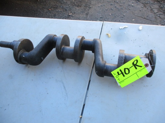 B MODEL CRANKSHAFT-APPEARS TO HAVE BEEN REGROUND.-NO SHIPPING