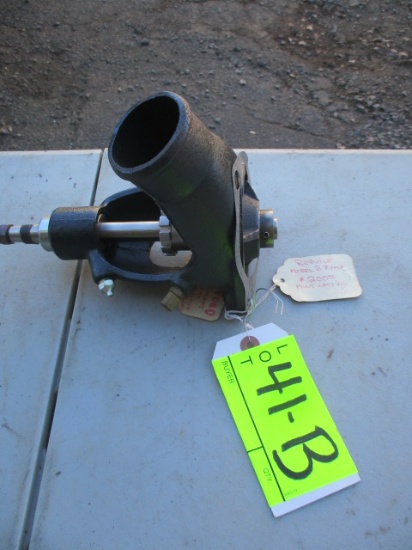 REBUILT 3 HOLE 'B' WATER PUMP WITH LEAKLESS PACKING KIT. NICE CASTING