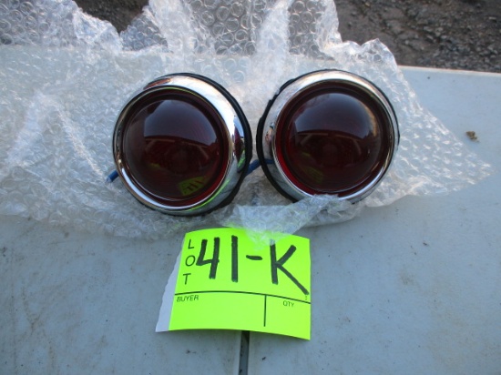 PAIR-REPRO DRAKE '50 PONTIAC TAIL LAMPS