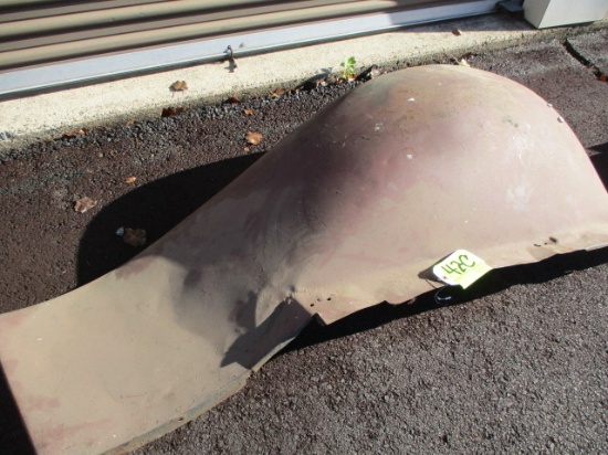 1933-34 TRUCK  DRIVERS SIDE FRONT FENDER-DENTS-NEEDS WORK