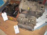 LOT-ASSORTED VW AIR COOLED PARTS-(3) BOXES VW BLOCK/HEAD/MISC SMALL ENGINE PARTS-NO SHIPPING