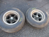 LOT-PAIR OF 15 IN. AMERICAN RACING MAG WHEELS-5 ON 5.5 EARLY FORD BOLT PATTERN-NO SHIPPING