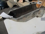 FORD 1932 CAST ALUMINUM OIL PAN. ONE YEAR SEVERAL OUTSIDE SCRATCHES/SCUFFS. NO EVIDENT CRACK DAMAGE