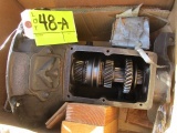 TRANSMISSION-STAMP ILLEGIBLE-NO TOP COVER/SHIFTER-IN CARDBOARD BOX
