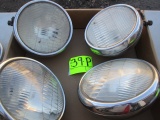 BOX LOT(-4) (2)1930   AND (2) 1932 LAMPS/BUCKETS