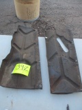 PAIR 4 CYLINDER SPLASH APRONS