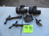 LOT-(2) ZENITH CARBS/BRAKE HARDWARE/SWIVELS