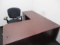 OFFICE FURNITURE GROUP/LOT-30 X 60 DESK WITH LH RETURN & SEC. SWIVEL CHAIR