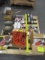 LOT-ASST. TOOLS & SUPPLIES/WELDING ROD/ADHESIVE/SANDING DISCS/SAW BLADE/EXTENSION CORD