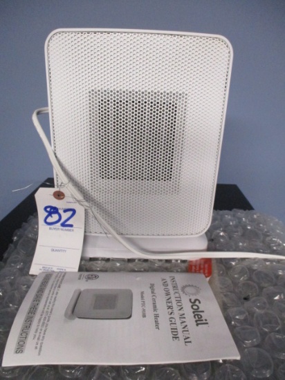 DIGITAL CERAMIC HEATER-APPEARS NEW IN BOX