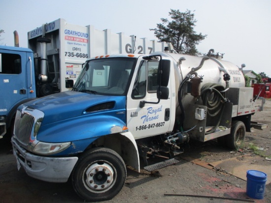 PORTA JONS-FRONT LOAD CANS-SEWAGE TRUCK-BANKRUPTCY