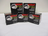 WOLF 7.62 X 39- 122G-20 PER BOX-(5) BOXES IN LOT-100 ROUND TOTAL