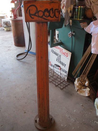AIR METER/CALL BOX STAND- 55 IN. TALL