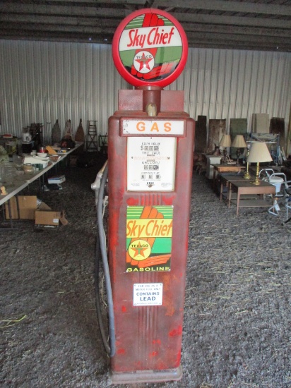 ERIE 'METER SYSTEM MODEL 71. OLDER RESTORATION WITH REPO/ GLOBE.  WIRED FOR  ILLUMINATION