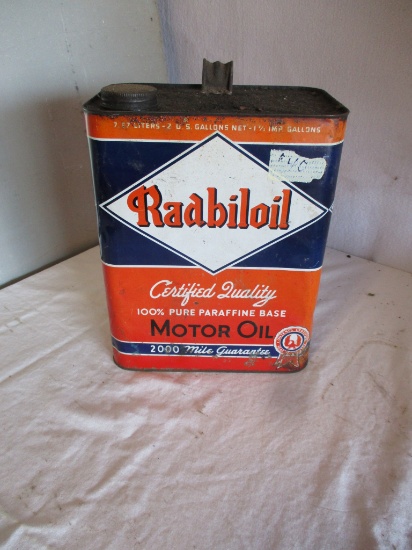 RADBILOIL 2000 MILE 1 GAL OIL CAN