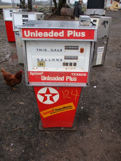 TEXACO SYSTEM 3 UNLEADED PLUS COMPUTING PUMP