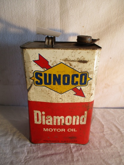 SUNOCO  DIAMOND 10 QT CAN WITH SPOUT