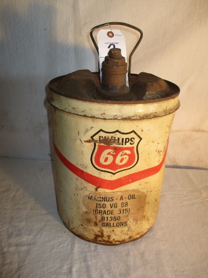 PHILLIPS 66 5 GALLON CAN