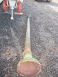 3 PC 10 FT STREET LAMP POLE. BASE AND BOTTOM OF POLE WILL NEED A SLIP RING OR WELDING MODIFICATION.