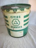 CITIES SERVICE GREASE PAIL