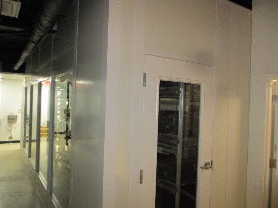 CLEAN ROOM A-INTERIOR WALL SYSTEM- ROOM ''A 'WITH  DAIKEN MINI SPLIT HVAC