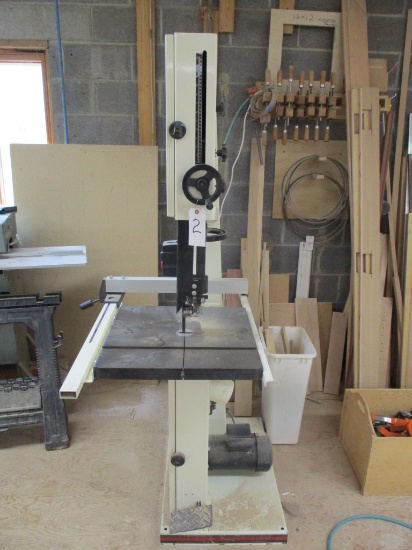 JET 20 IN. WOODWORKING BANDSAW MOD. JWBS-20 220V SINGLE PH SN 4020578