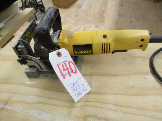 DEWALT DW692 PLATE JOINER-SWITCH STUCK IN RUN POSITION