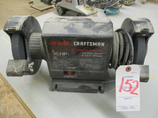 CRAFTSMAN 6 IN 1/4 HP GRINDER