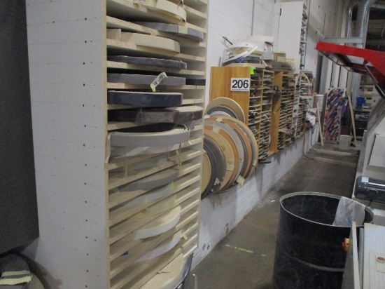 LOT-ASST BANDING & EDGING MATERIALS-APPROX 275 COILS/UNITS