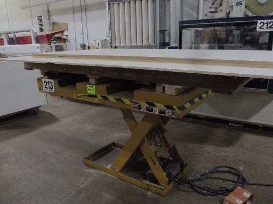BISHMON ELECTRIC LIFT TABLE-DUAL LIFT CYLINDERS 230 V