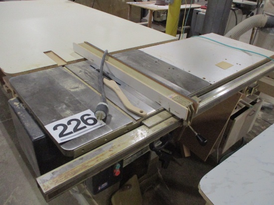 TABLE SAW WITH RETURN & EXTENSION POWERMATIC MOD. 66 SN 9366252