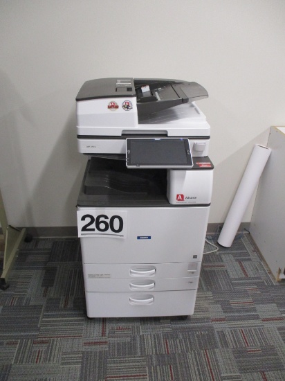 SAVIN  B/W LASER MULTI FUNCTION COPIER MP2555 SN C290RA00342 LIKE NEW