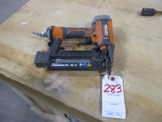 RIGID 18G AIR BRAD NAILER-NOT TESTED