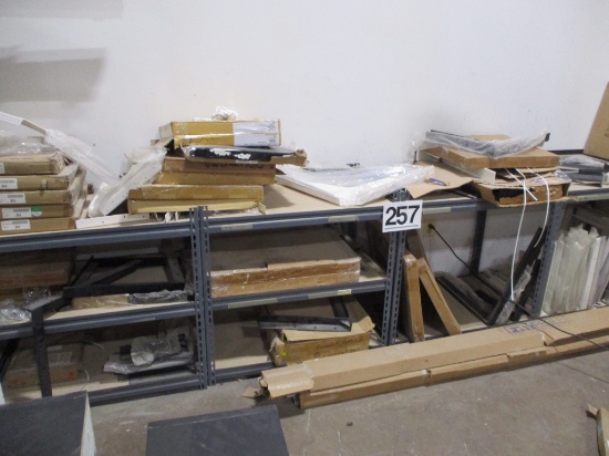 LOT-CONTENTS OF 4 SHELF UNITS
