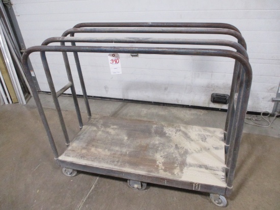 GRAY MATERIAL CART