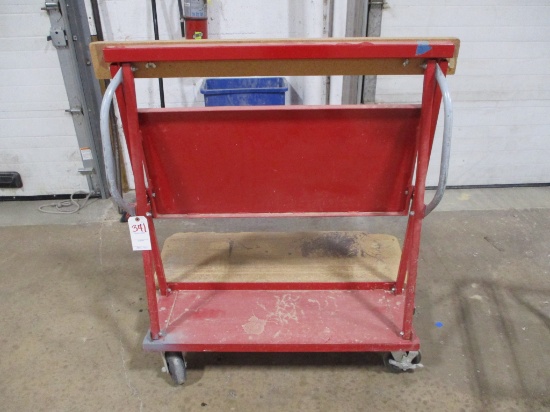 RED MATERIAL CART