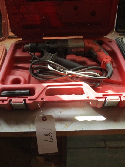 MILWAUKEE 1/2 IN HAMMERDRILL WITH CASE